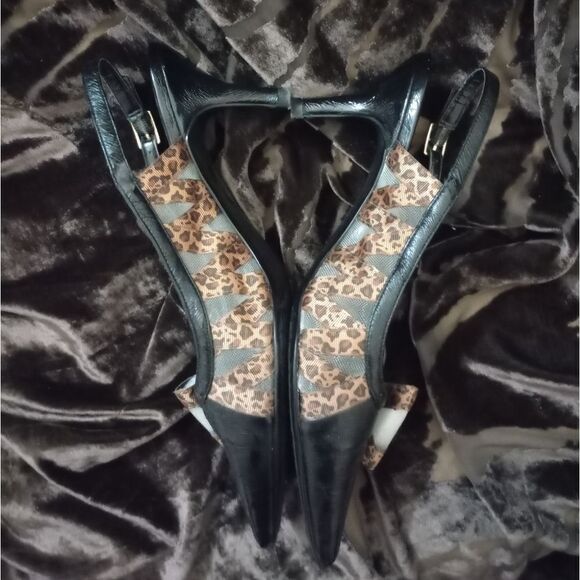🆕👠J Renee Leopard Print Slingbacks - Picture 7 of 12